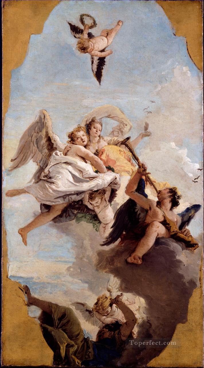 Giovanni Battista Tiepolo: Virtue and Nobility Putting Ignorance to Flight